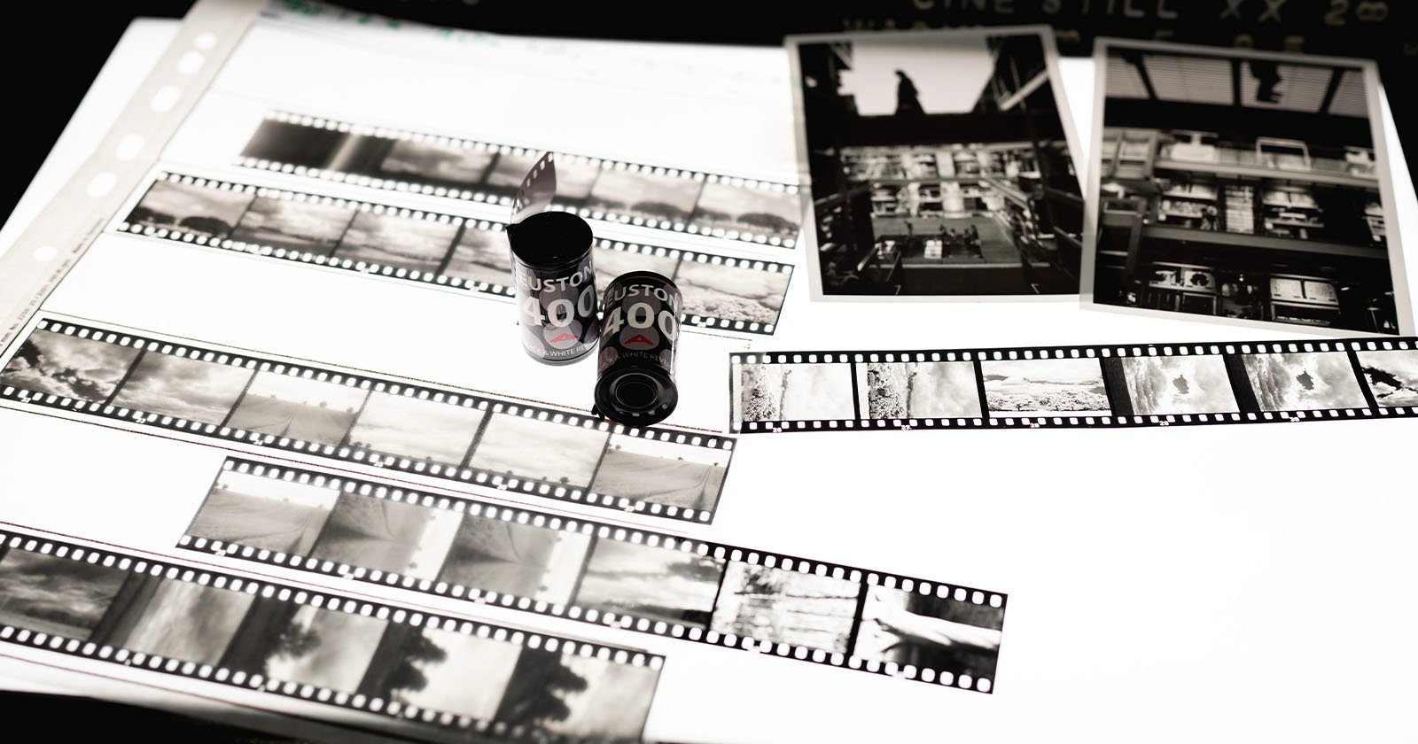London Film Lab Launches Euston 400, a New Black-and-White Slide Film