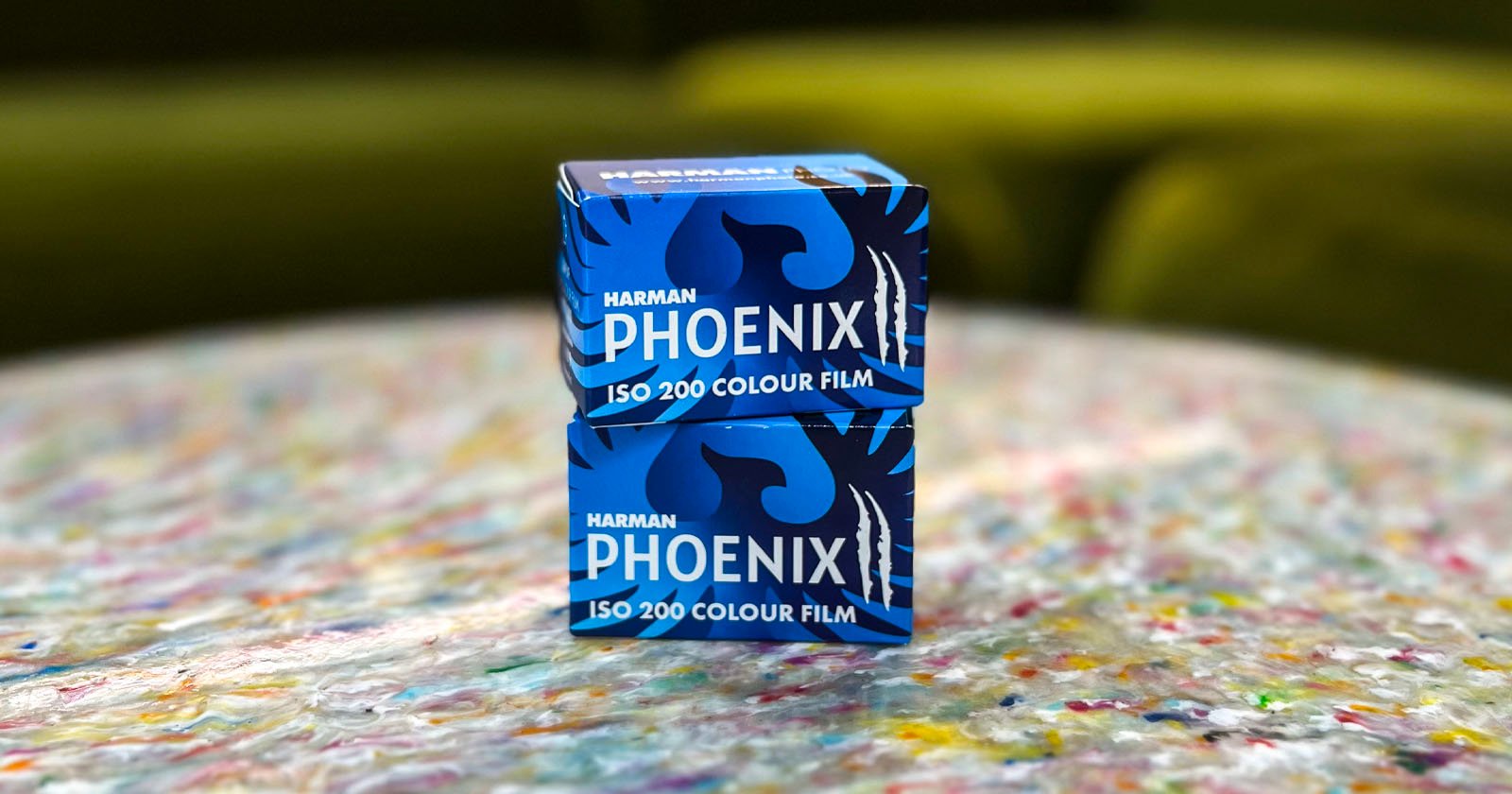 Harman Phoenix II is a Brand-New Color 35mm and 120 Film Stock