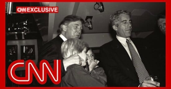 Photographer Checks Archive and Discovers Unseen Image of Jeffrey Epstein at Donald Trump’s Wedding