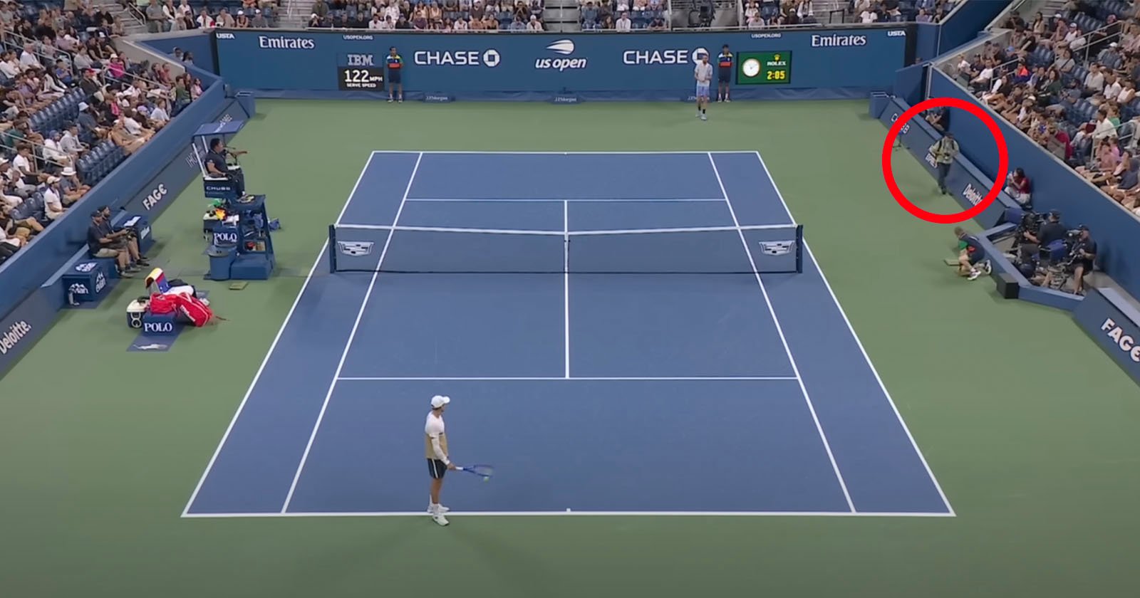 Photographer is Ejected From US Open After Interrupting Match Point and Sparking Chaos