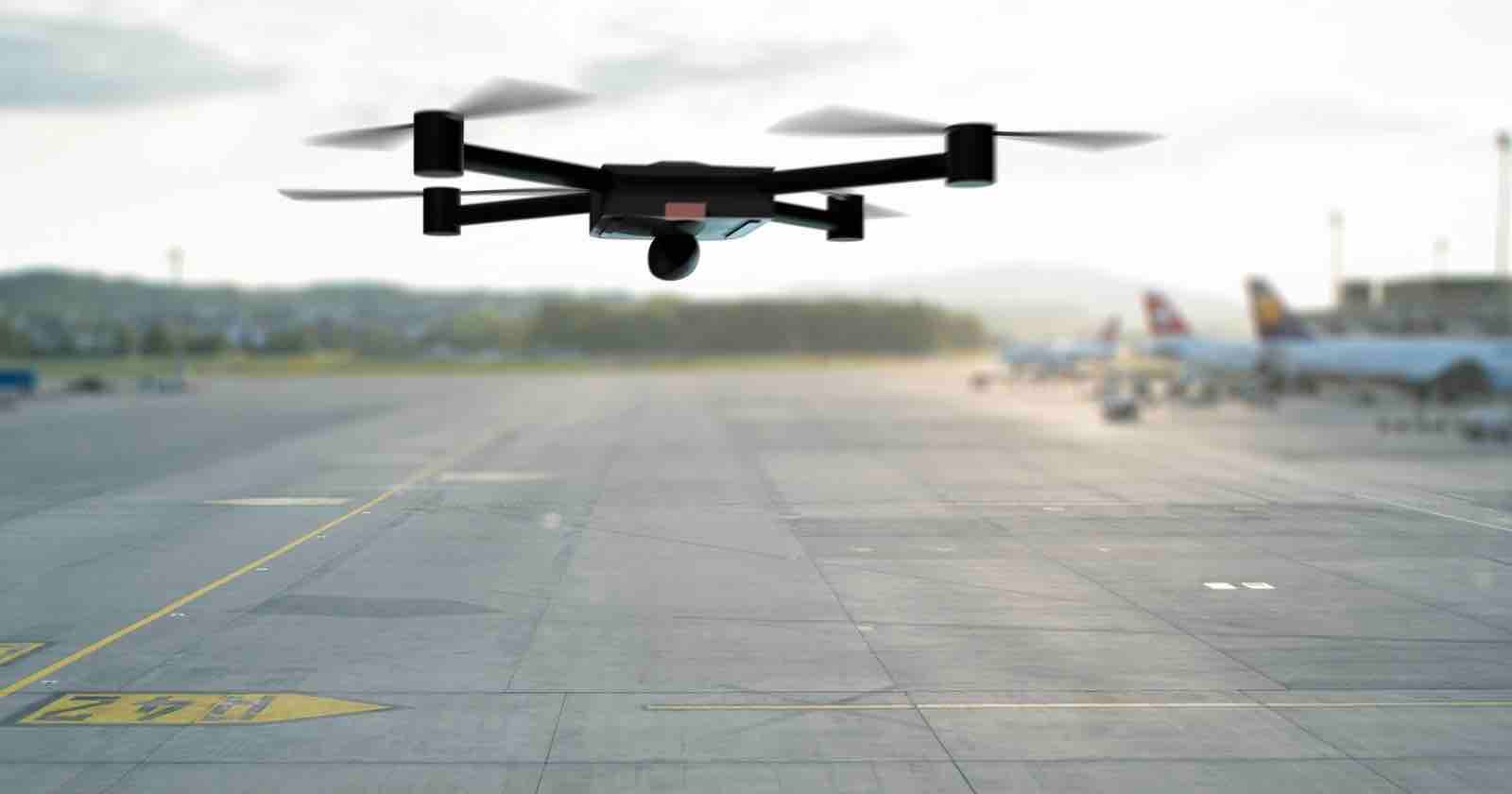 Two Men Arrested for Flying Drone on Airport Runway to ‘Take Photo of Food Stand’