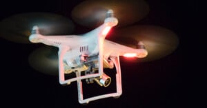 drone night thailand