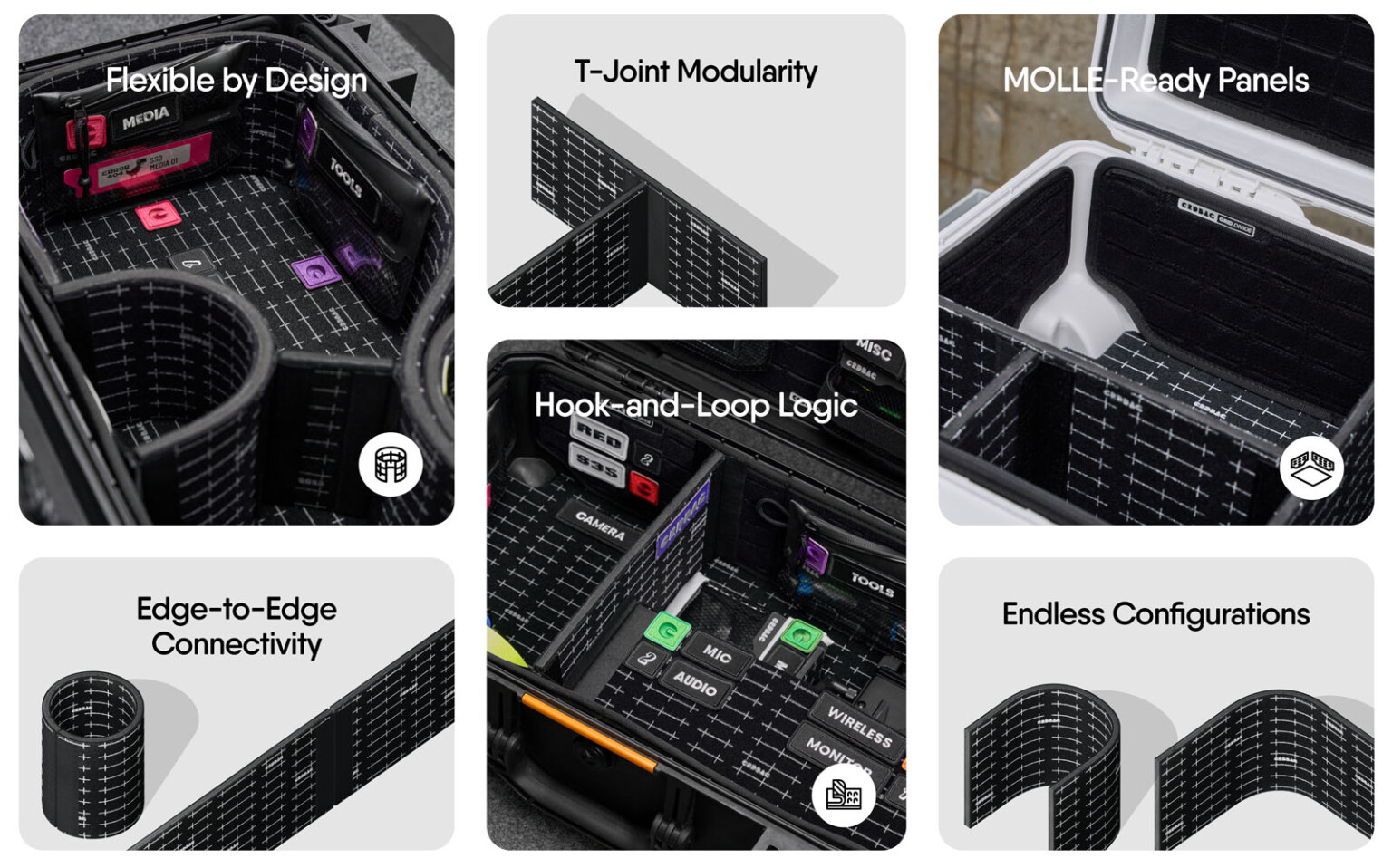 CRDBAG's New Flexible Grid Divide Bends the Rules of Camera Storage ...