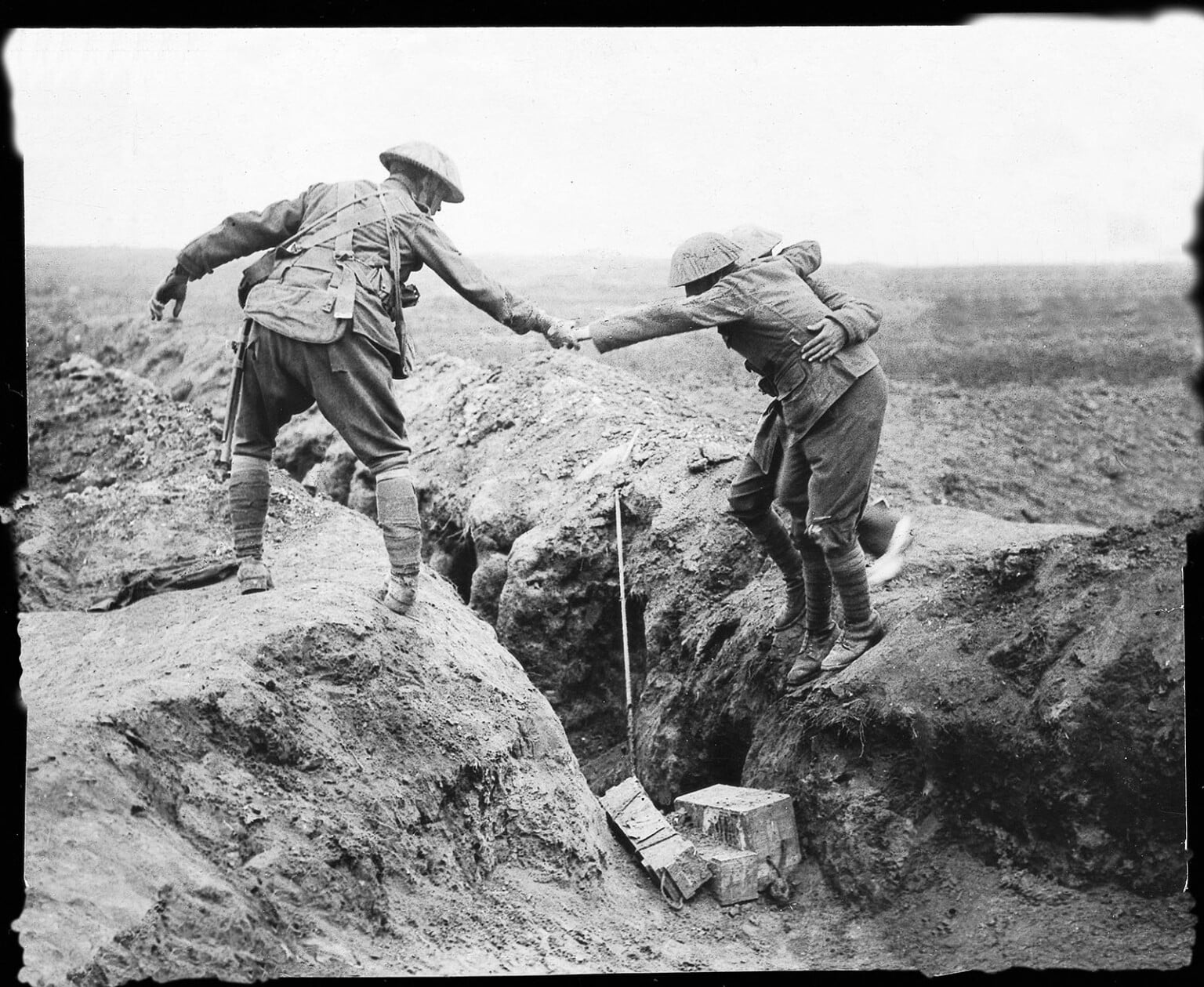 Restored World War I Photos Reveal the Horror and Humor of Life on the ...
