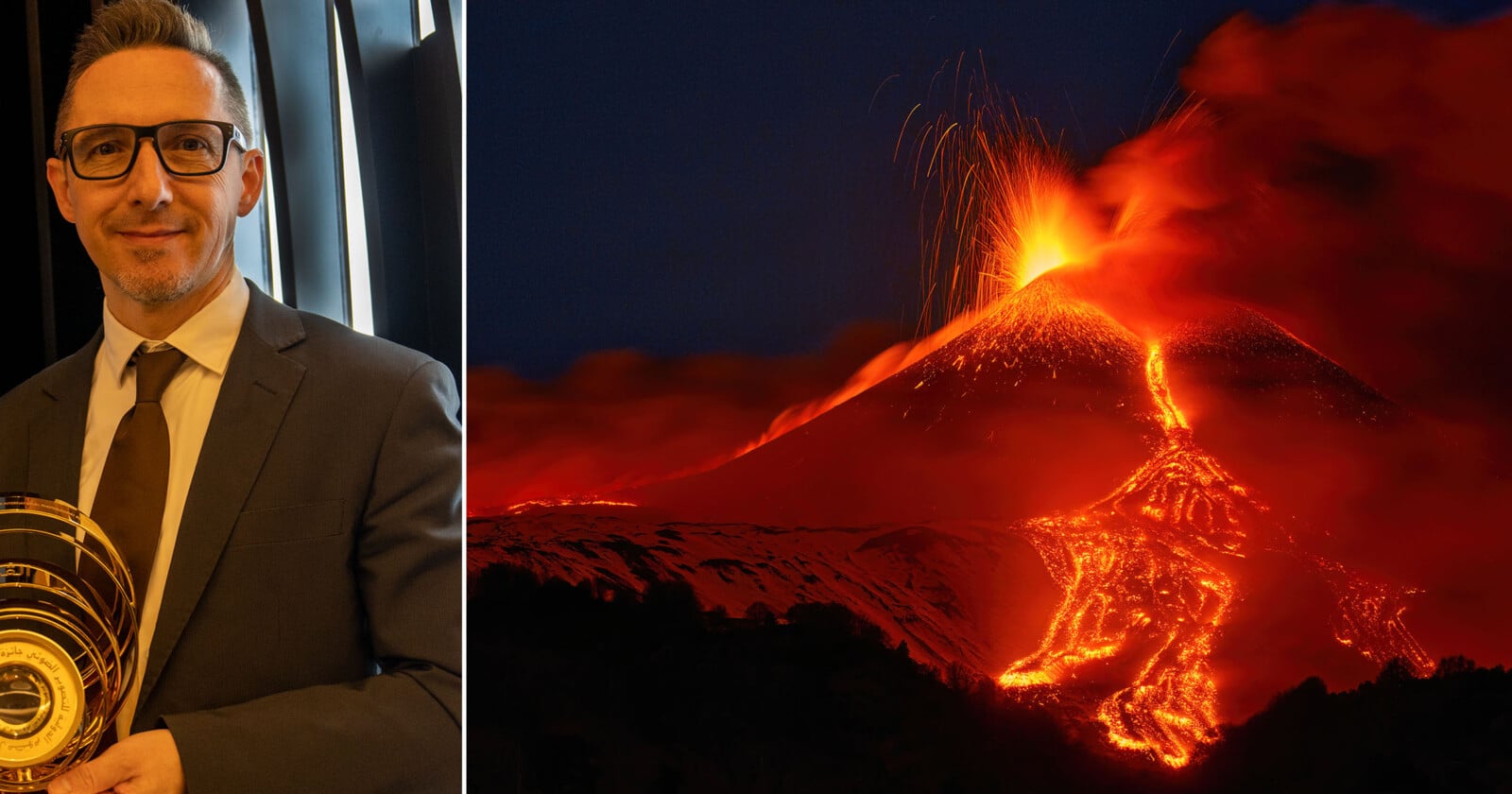 Stunning Mount Etna Eruption Photo Wins 200 000 At HIPA 202