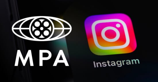 The image shows the MPA logo and text next to a close-up of the Instagram app icon with a colorful gradient background.