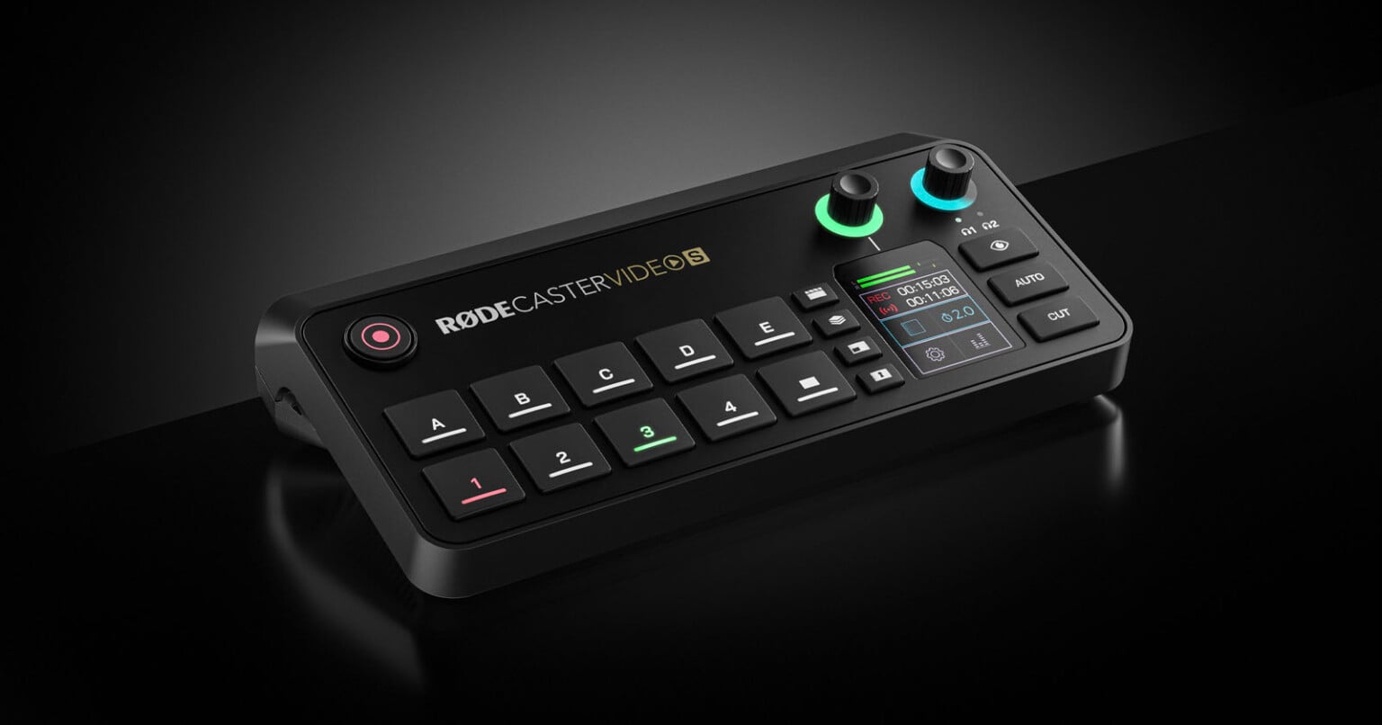 Rode Streamlines its A/V Console into Smaller, Cheaper RodeCaster Video ...