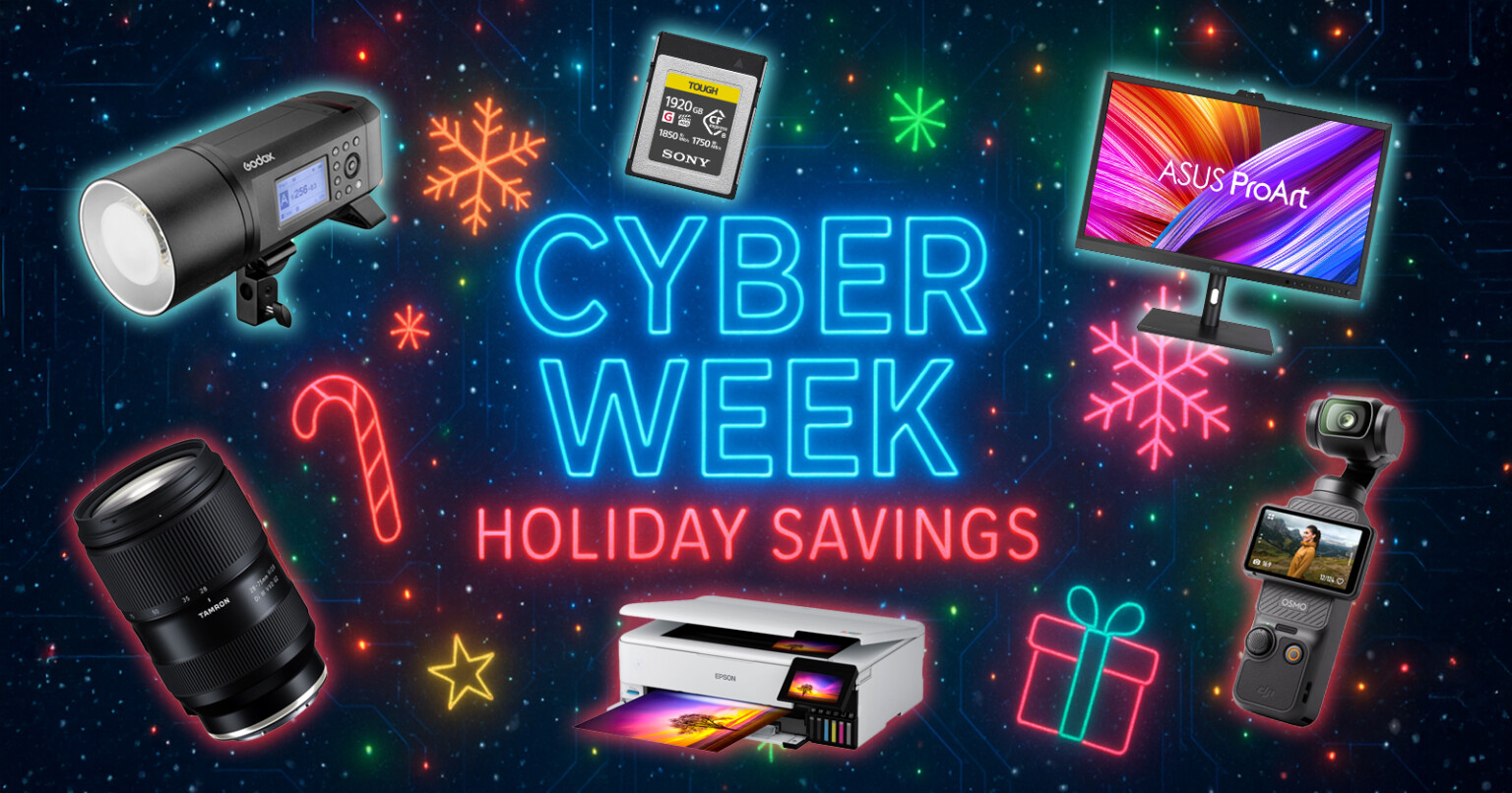 Cyber Week Savings: 25 Great Photo Deals You Can Still Get | PetaPixel