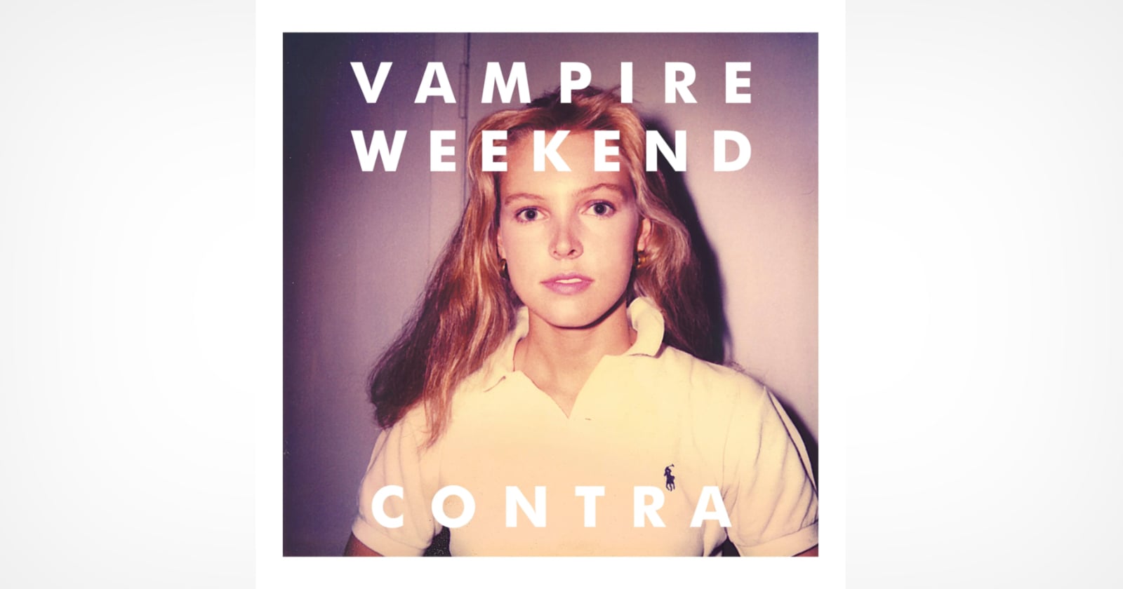 vampire weekend contra polaroid photo album cover