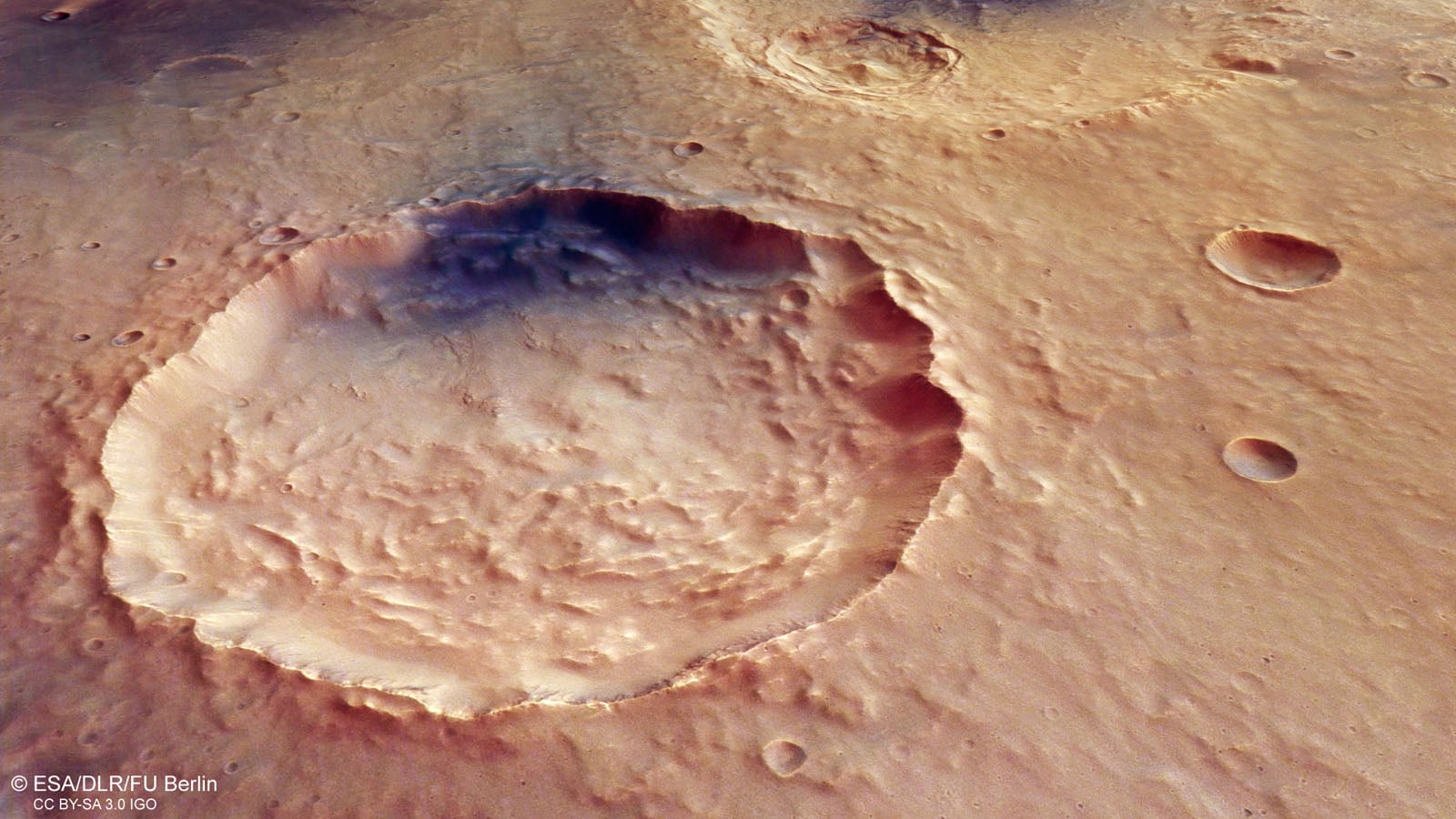 High Resolution Stereo Camera Captures 3D Photos of Craters on Mars ...