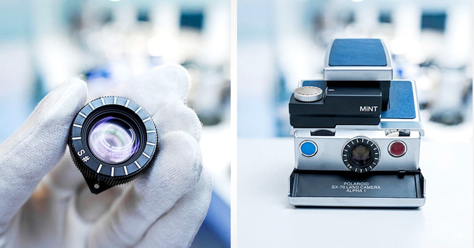 Mint's Sharpa Lens Promises to Dramatically Improve Polaroid SX-70 ...