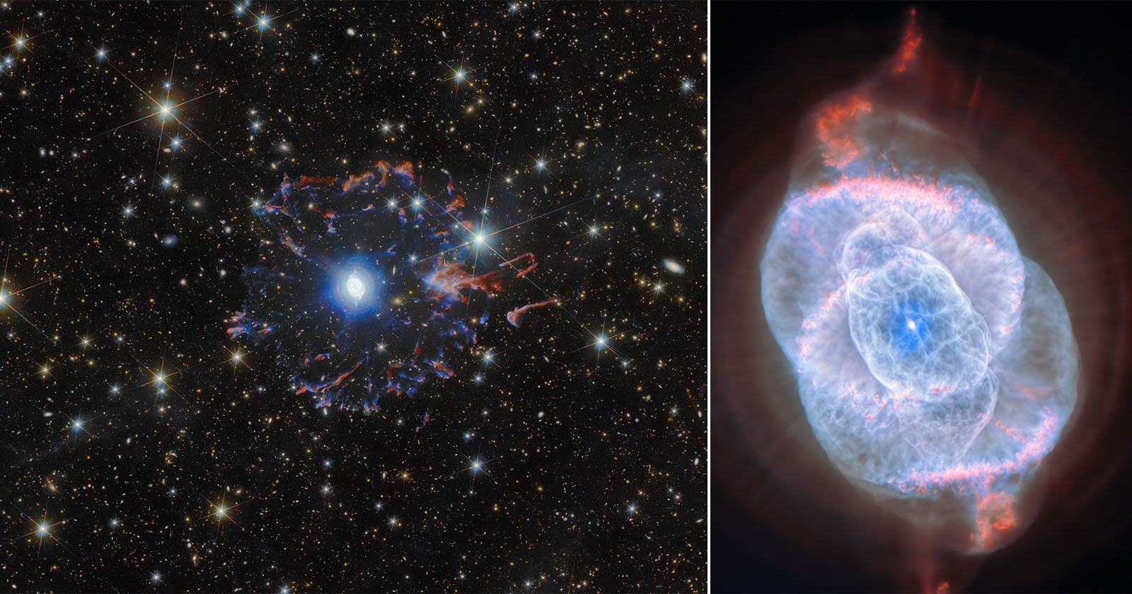Hubble and Euclid Team Up for Sharpest Ever Photos of Cat’s Eye Nebula