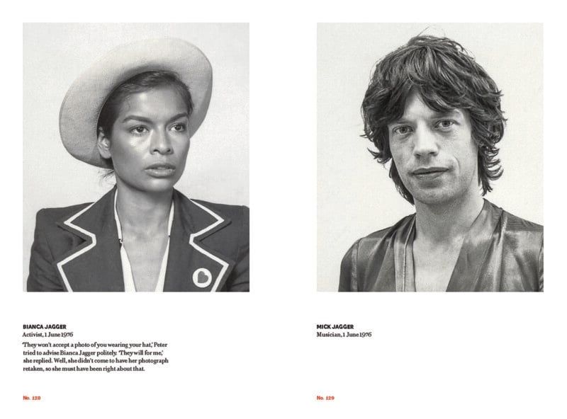 Two black-and-white portrait photos side by side: on the left, a woman in a hat and blazer; on the right, a man in a jacket with a white shirt. Both have neutral expressions and are photographed from the shoulders up.