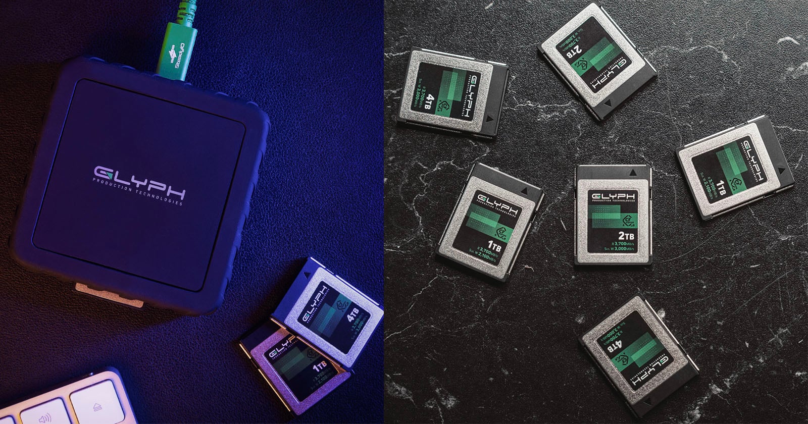 Glyph Introduces the Capture+ Line of CFexpress Type B Memory Cards