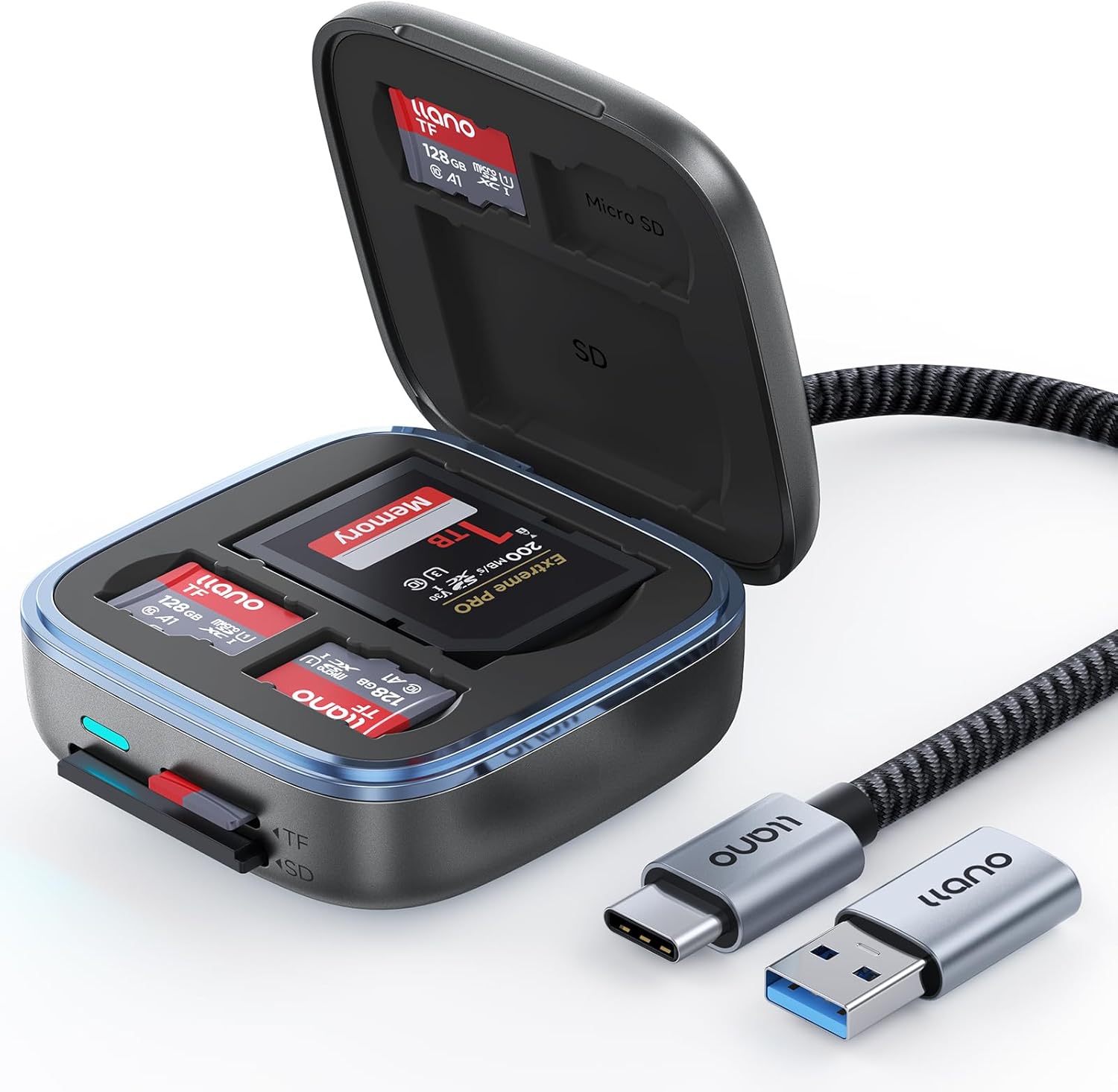 Llano's New Card Readers Double as Storage Cases | PetaPixel