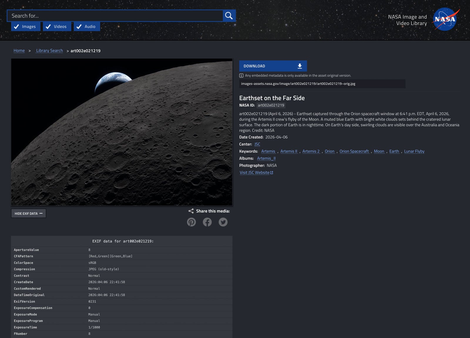 An Unhinged Journey Through NASA's Manic Photo Publishing System ...