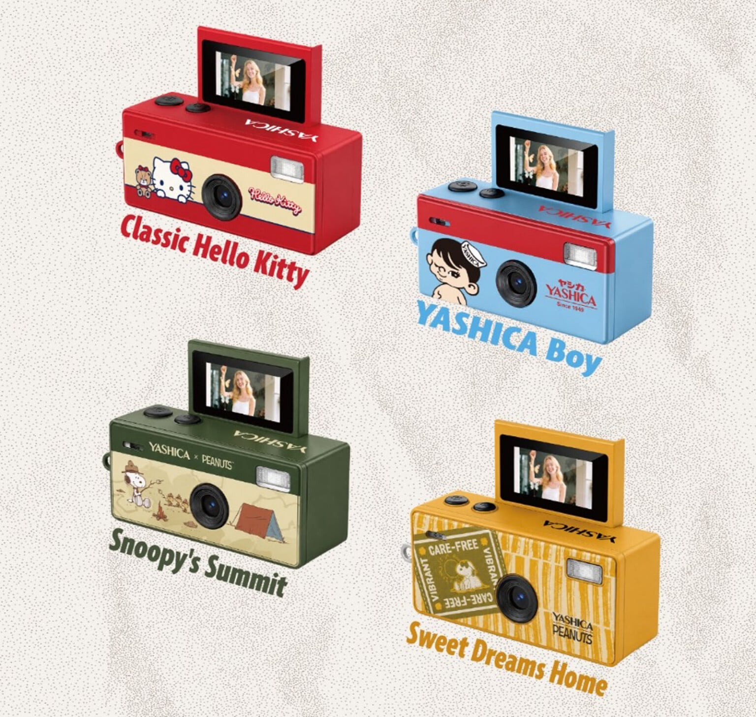 Yashica Brings Beloved Characters to the Cheap Keychain Camera Segment ...