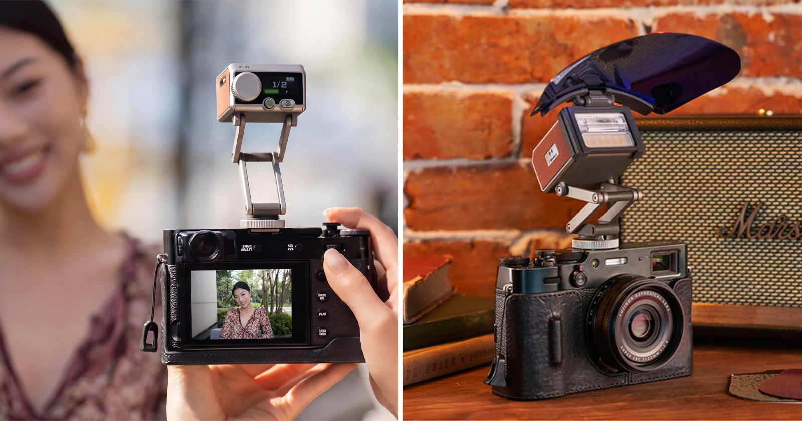 Harlowe’s New Flash Lifts and Bends to Deliver More Flattering Light