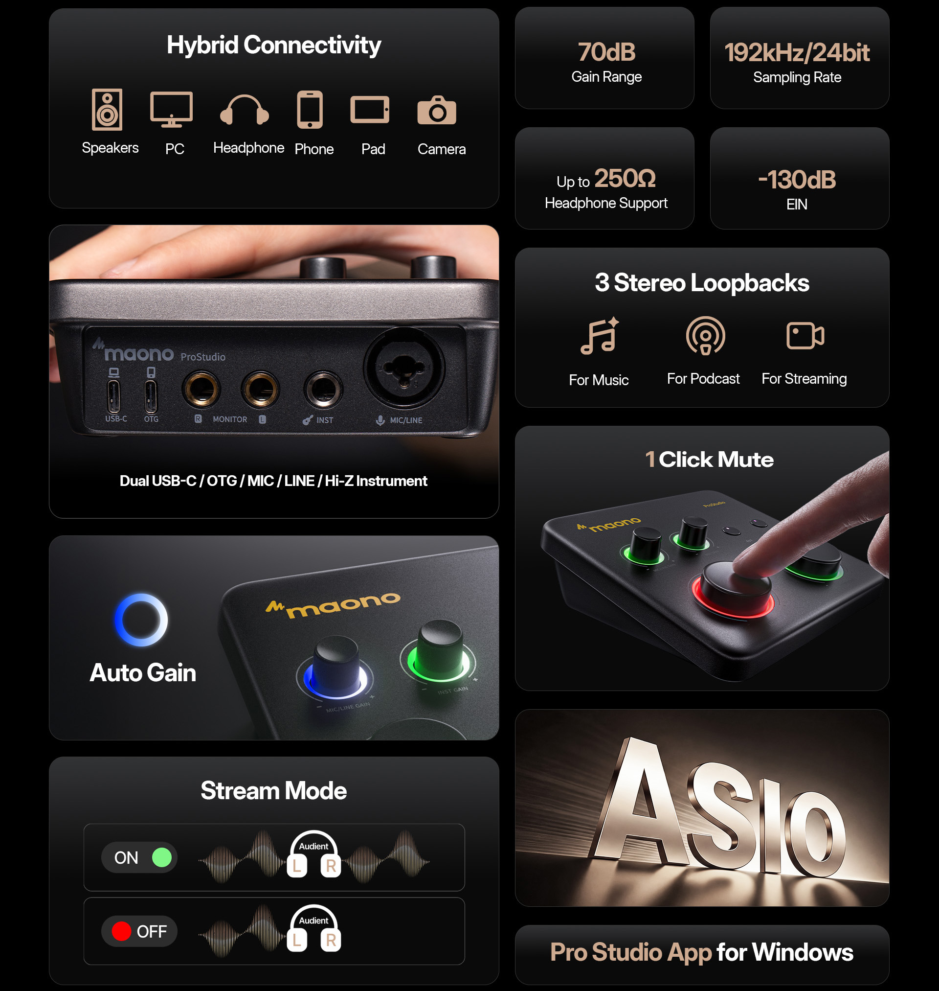 Maono Unveils New Hybrid Audio Interfaces for Streaming and Recording ...