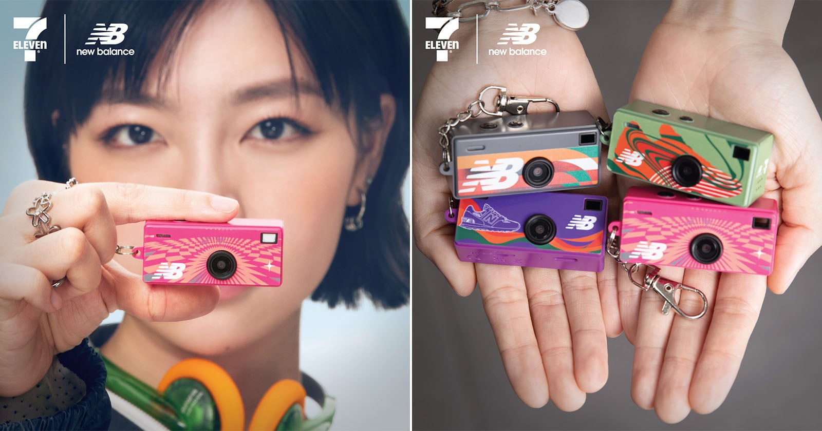 7-Eleven and New Balance Team for a Limited-Edition Camera Crossover