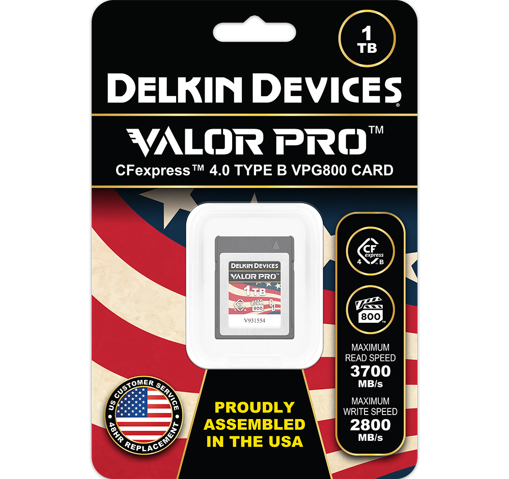 Delkin Valor Pro CFe Memory Card Is Assembled in the US and Looks Like ...