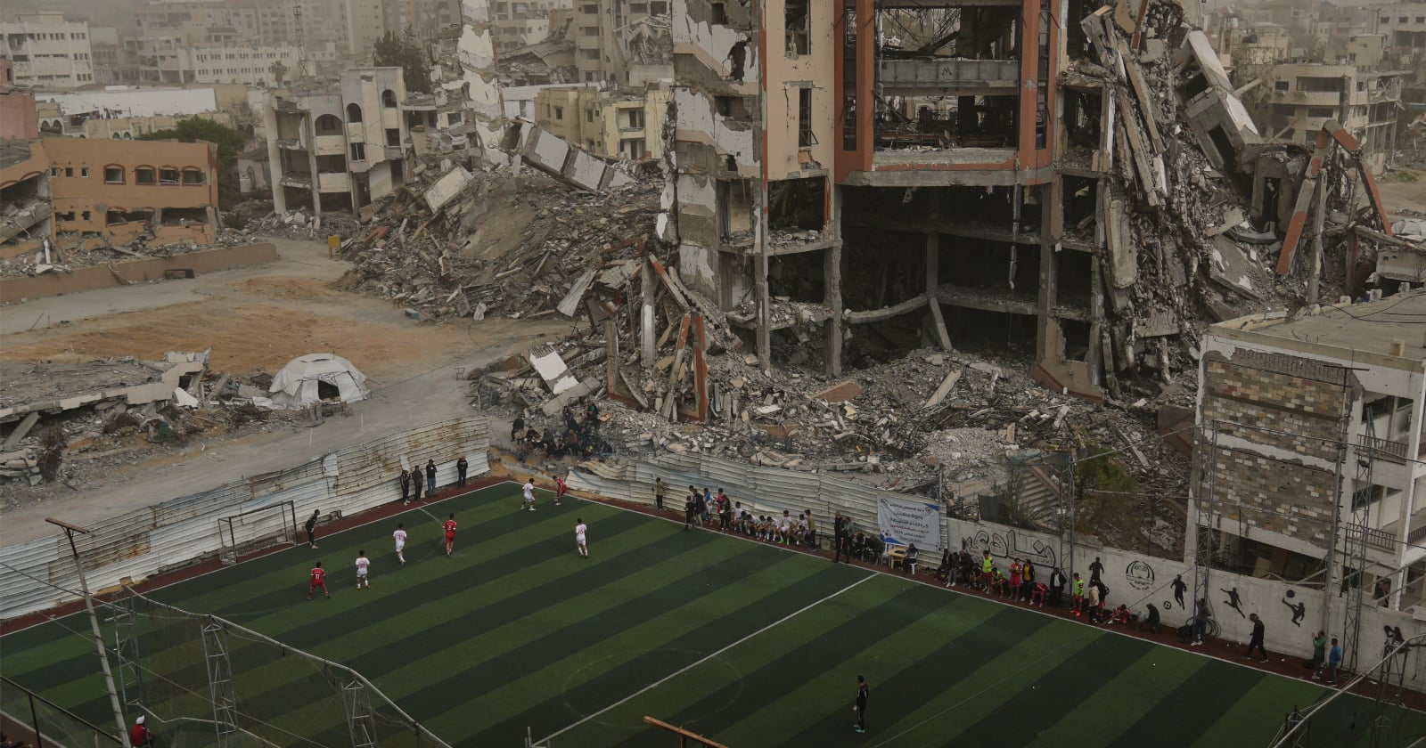 Sports Photography Festival Removes Gaza Soccer Photo to ‘Not Offend Anyone’