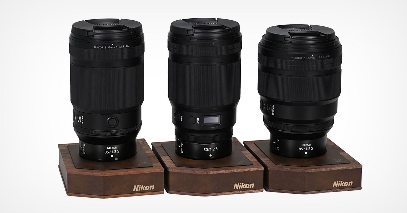 Nikon’s Japan-Exclusive Nikkor Z Wooden Lens Stand Is Gorgeous
