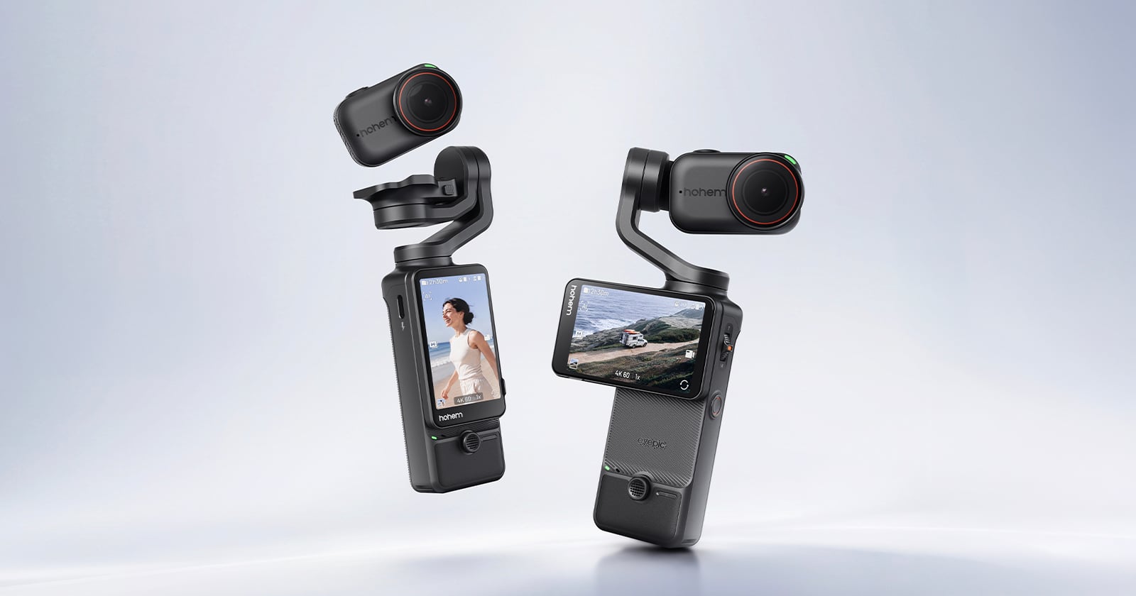 Hohem Unveils the ‘World’s First’ 2-in-1 Pocket Gimbal Camera
