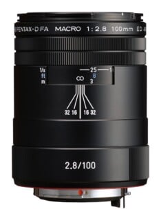HD Pentax-D FA Macro 100mm f/2.8 ED AW