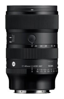 17-40mm f/1.8 DC Art