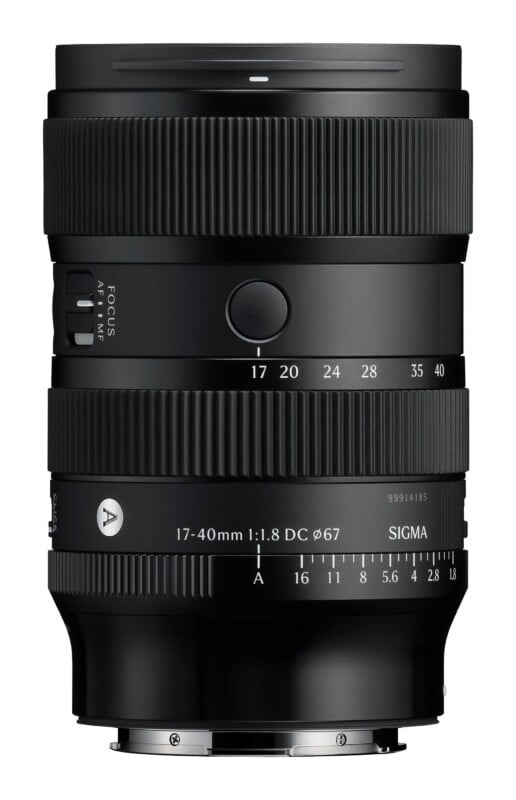 17-40mm f/1.8 DC Art
