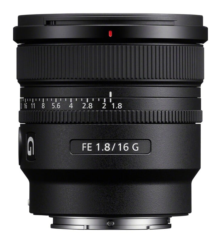 FE 16mm f/1.8 G