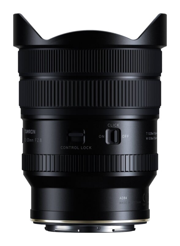 12-20mm f/2.8