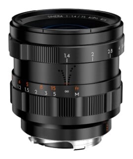 Simera 75mm f/1.4 ASPH