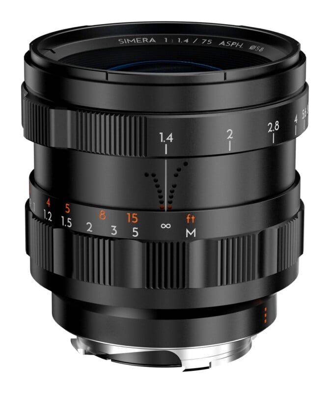 Simera 75mm f/1.4 ASPH