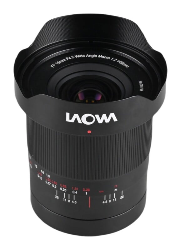 Laowa 15mm f/4.5 Macro