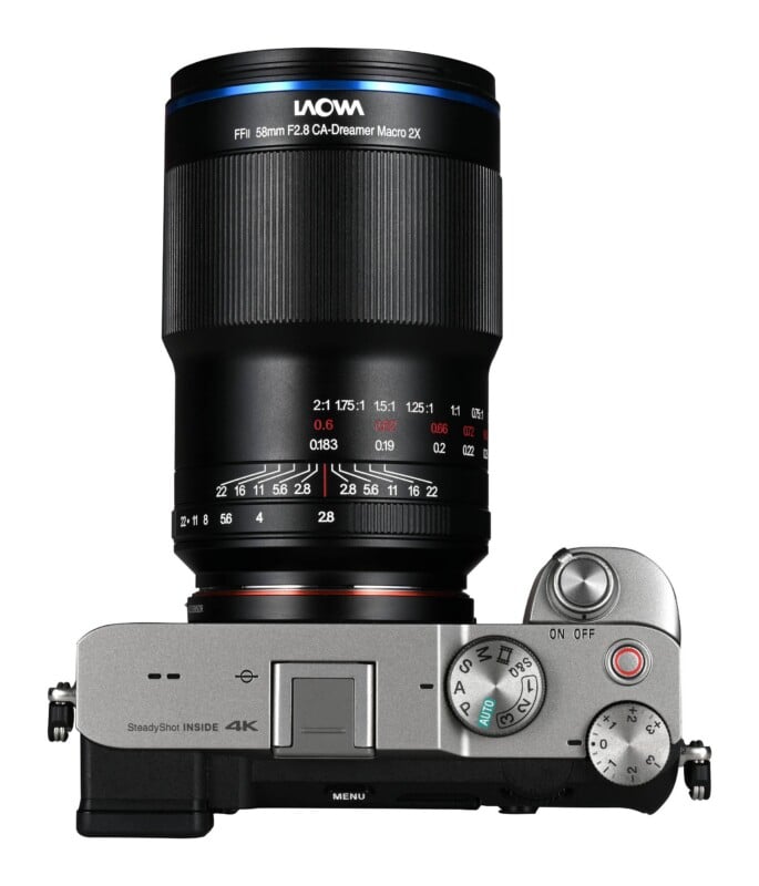 Laowa 58mm f/2.8 2X Ultra-Macro APO
