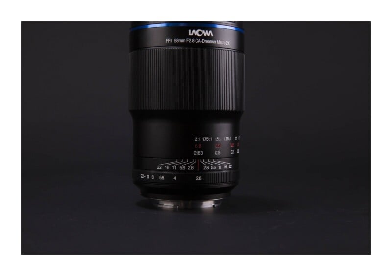 Laowa 58mm f/2.8 2X Ultra-Macro APO