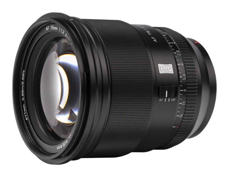 75mm f/1.2 AF