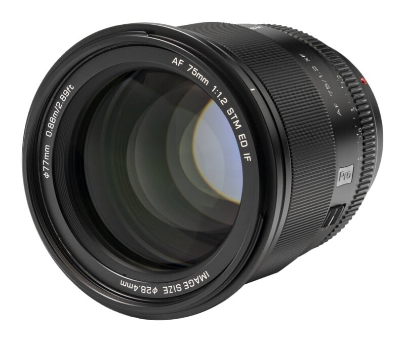 75mm f/1.2 AF