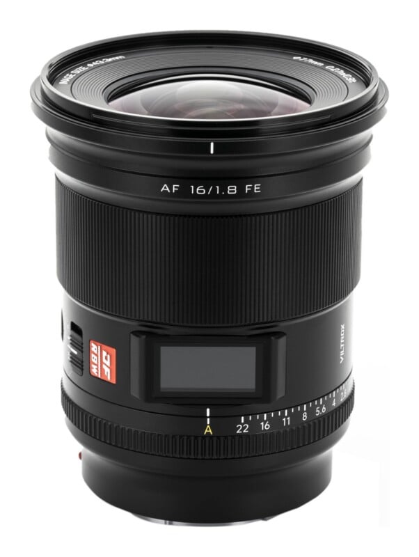 AF 16mm f/1.8 FE