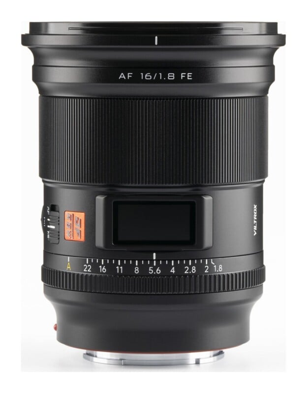 AF 16mm f/1.8 FE