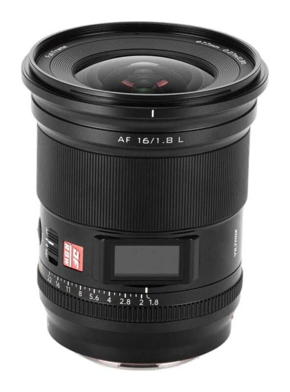 AF 16mm f/1.8 FE