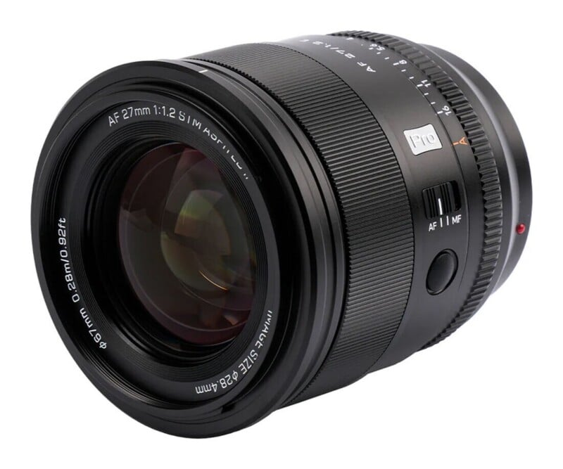 AF 27mm f/1.2 XF