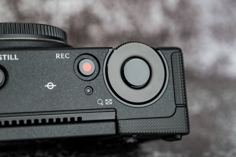 There is still only one control dial on the top of the camera.
