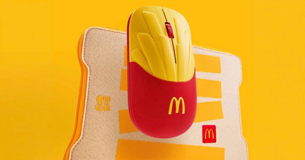 McDonald's and Lenovo Made an Adorable French Fry Mouse From Recycled ...