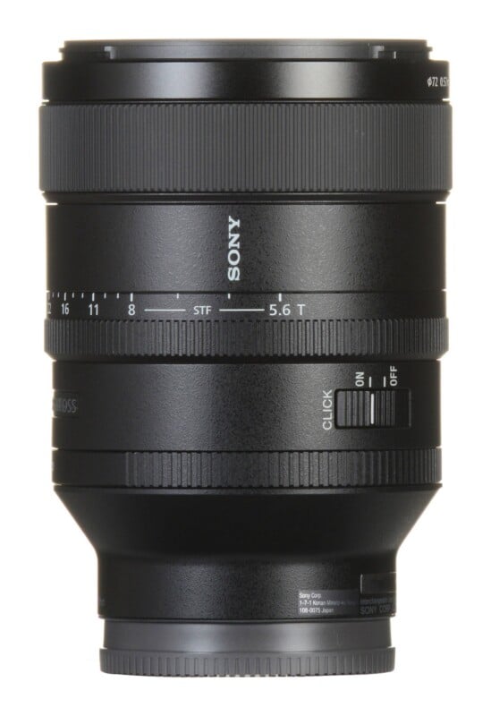 FE 100mm f/2.8 STF GM OSS